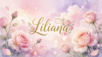 Liliana horizontal - Rosas de Acuarela Mágica