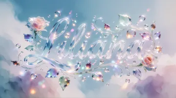 Liliana horizontal - Cristal Etéreo