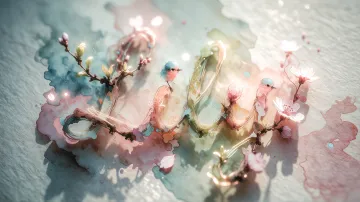 Lily horizontal - Amanecer de Primavera