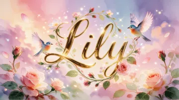 Lily horizontal - Jardín Mágico Primaveral