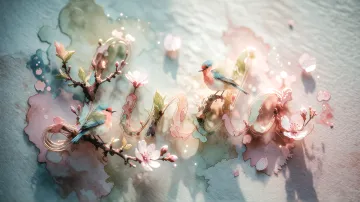 Linda horizontal - Amanecer de Primavera