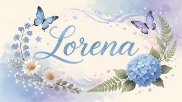 Lorena horizontal - Jardín de Hortensias