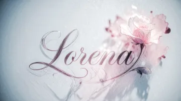 Lorena horizontal - Rosa Eterna