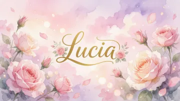 Lucia horizontal - Rosas de Acuarela Mágica