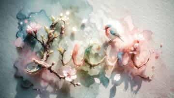 Lucia horizontal - Amanecer de Primavera