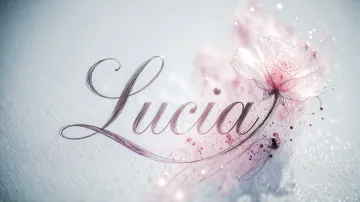 Lucia horizontal - Rosa Eterna