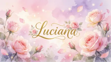 Luciana horizontal - Rosas de Acuarela Mágica