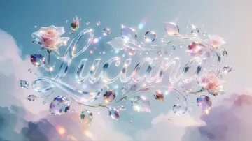Luciana horizontal - Cristal Etéreo