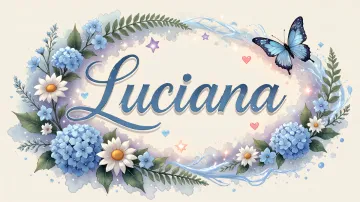 Luciana horizontal - Magia en Cursiva
