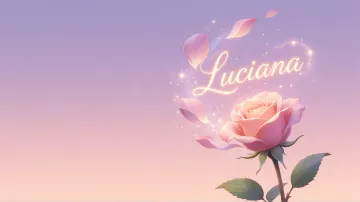 Luciana horizontal - Rosa Etérea Iluminada