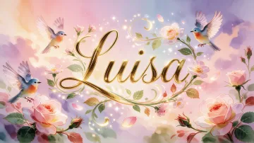 Luisa horizontal - Jardín Mágico Primaveral