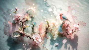 Luna horizontal - Amanecer de Primavera