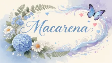 Macarena horizontal - Jardín de Hortensias