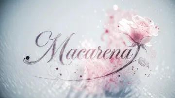 Macarena horizontal - Rosa Eterna