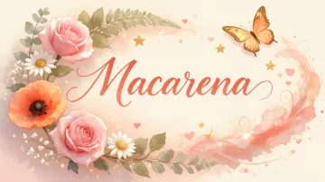 Macarena horizontal - Romance Dorado