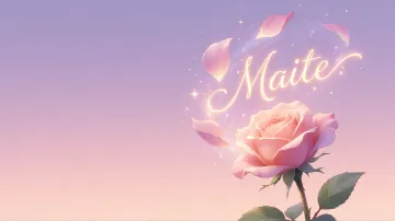 Maite horizontal - Rosa Etérea Iluminada