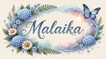 Malaika horizontal - Magia en Cursiva