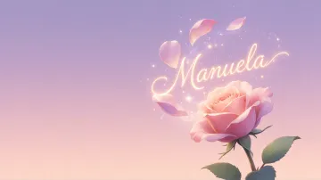 Manuela horizontal - Rosa Etérea Iluminada