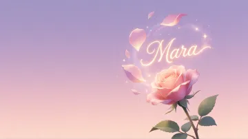 Mara horizontal - Rosa Etérea Iluminada
