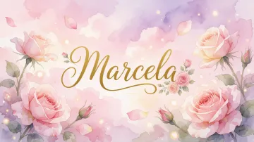 Marcela horizontal - Rosas de Acuarela Mágica