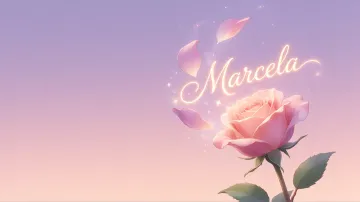 Marcela horizontal - Rosa Etérea Iluminada