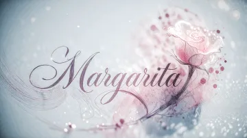 Margarita horizontal - Rosa Eterna