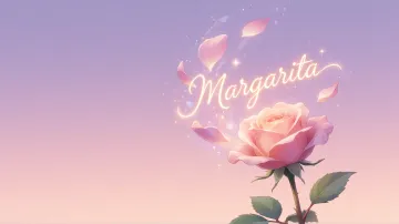 Margarita horizontal - Rosa Etérea Iluminada