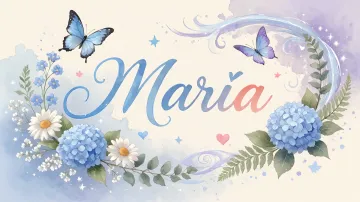 Maria horizontal - Jardín de Hortensias