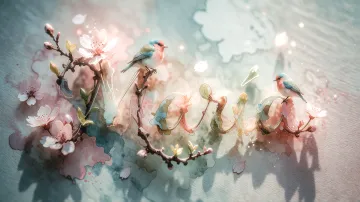 Maria horizontal - Amanecer de Primavera