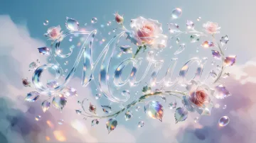Maria horizontal - Cristal Etéreo