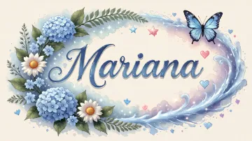 Mariana horizontal - Magia en Cursiva