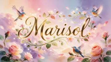 Marisol horizontal - Jardín Mágico Primaveral
