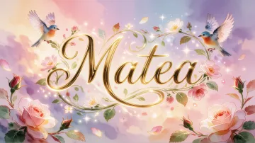 Matea horizontal - Jardín Mágico Primaveral