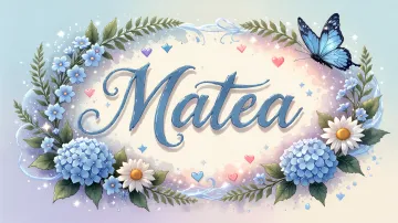 Matea horizontal - Magia en Cursiva