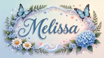 Melissa horizontal - Magia en Cursiva