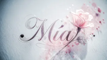 Mia horizontal - Rosa Eterna