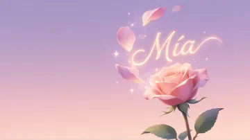 Mia horizontal - Rosa Etérea Iluminada