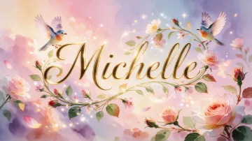 Michelle horizontal - Jardín Mágico Primaveral