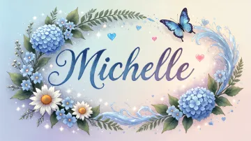 Michelle horizontal - Magia en Cursiva