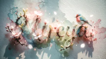 Mireya horizontal - Amanecer de Primavera