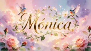 Monica horizontal - Jardín Mágico Primaveral