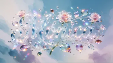 Monica horizontal - Cristal Etéreo