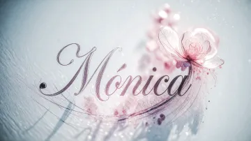 Monica horizontal - Rosa Eterna
