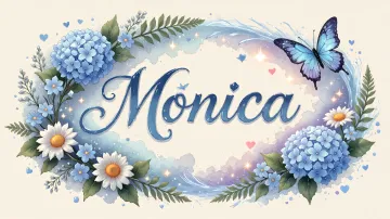 Monica horizontal - Magia en Cursiva