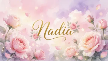 Nadia horizontal - Rosas de Acuarela Mágica