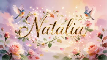 Natalia horizontal - Jardín Mágico Primaveral