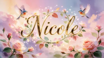 Nicole horizontal - Jardín Mágico Primaveral