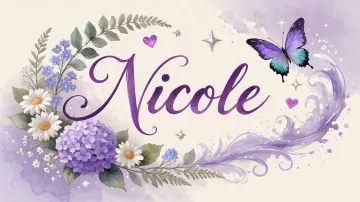 Nicole horizontal - Místico Lila