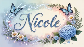 Nicole horizontal - Magia en Cursiva