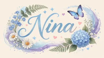 Nina horizontal - Jardín de Hortensias